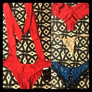 Frederick’s Bundle 4 Panties 💋 Large 💋 Bondage
